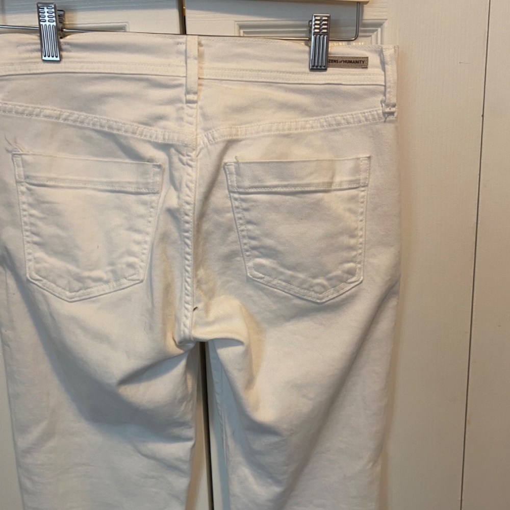 Citizens of Humanity size 27 white jeans - Picture 7 of 10